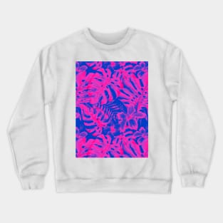 Bi Flag Hawaiian Pattern Crewneck Sweatshirt